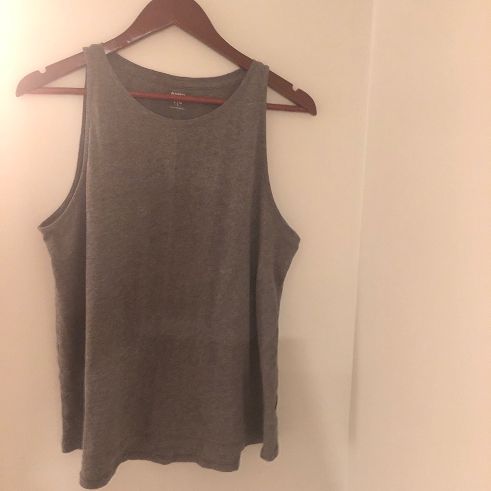 Old Navy Heather Gray Muscle Tank